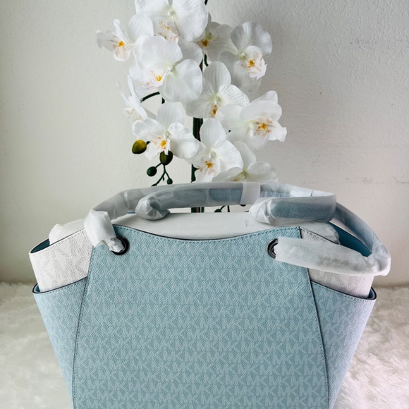 Michael kors jet set travel large logo chain  shoulder bag - Picture 2 of 13